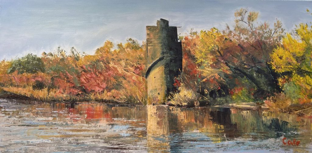 Otoño sobre el arroyo